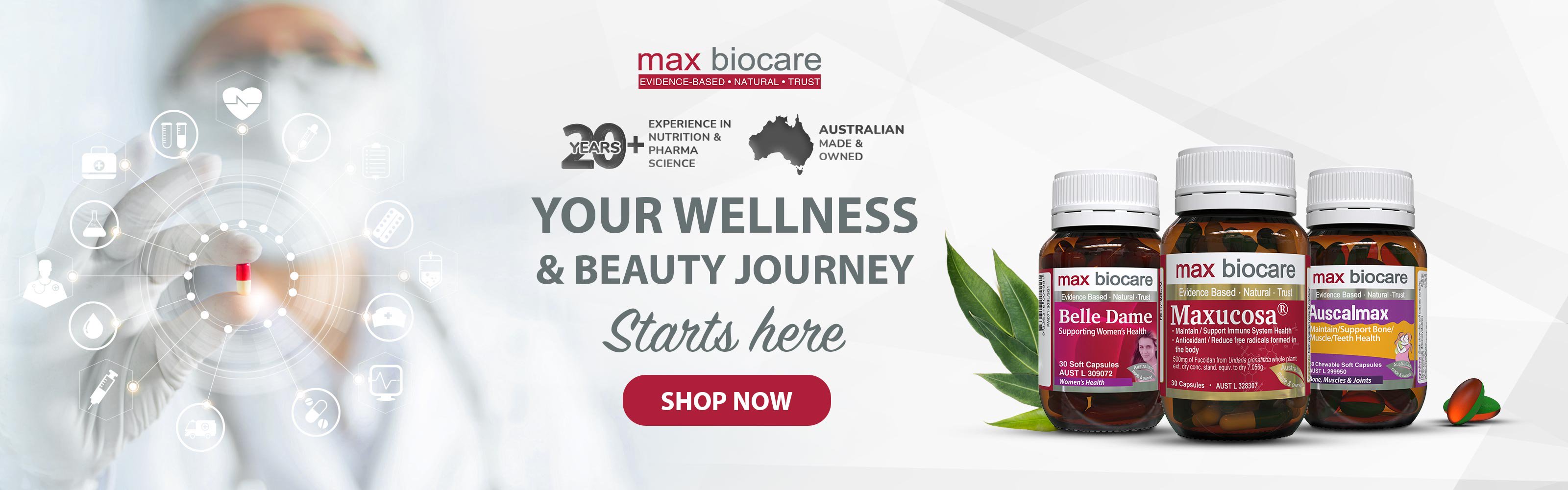 Max Biocare - Your Wellness & Beauty Journey Starts Here