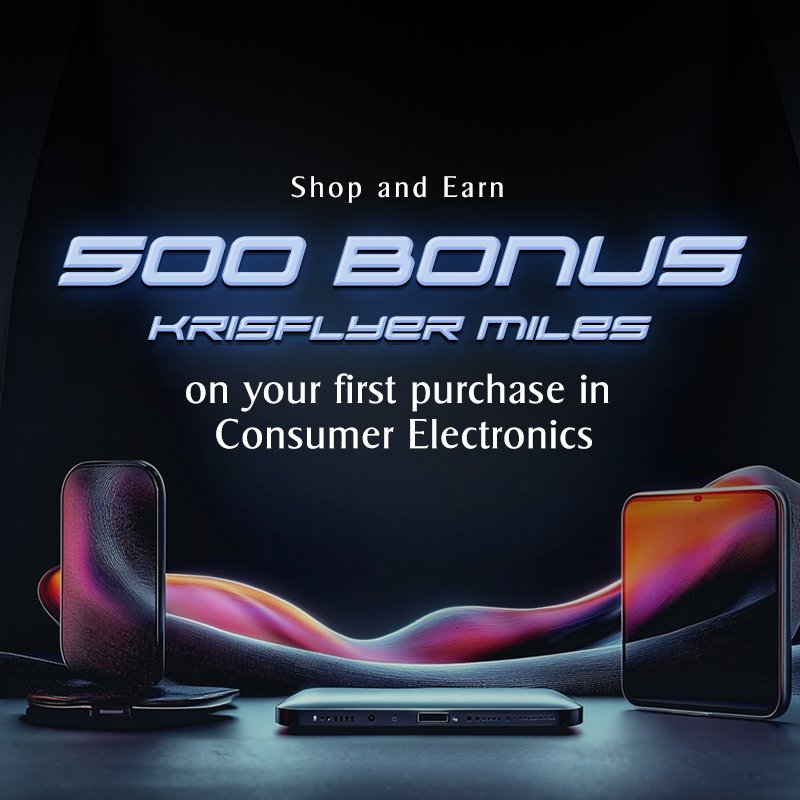 KrisShop Earn 500 Bonus Miles