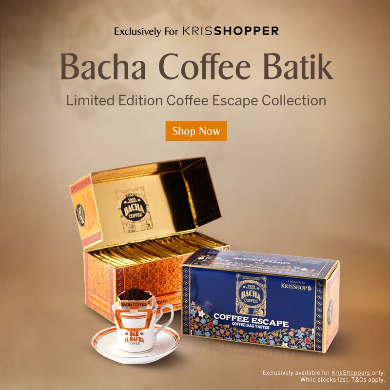 Limited Edition: Bacha Coffee Batik Coffee