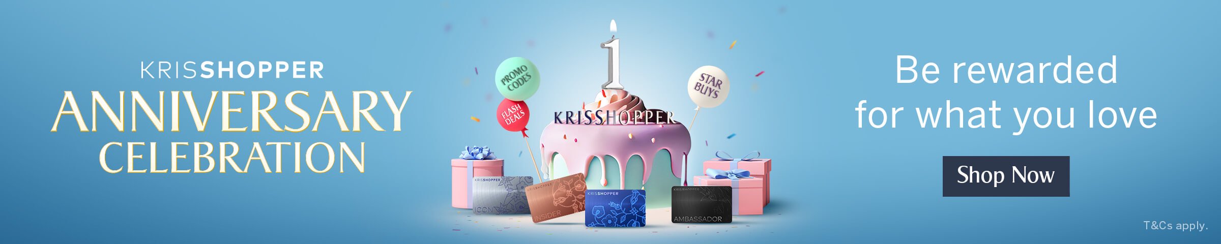 KrisShopper Anniversary Celebration