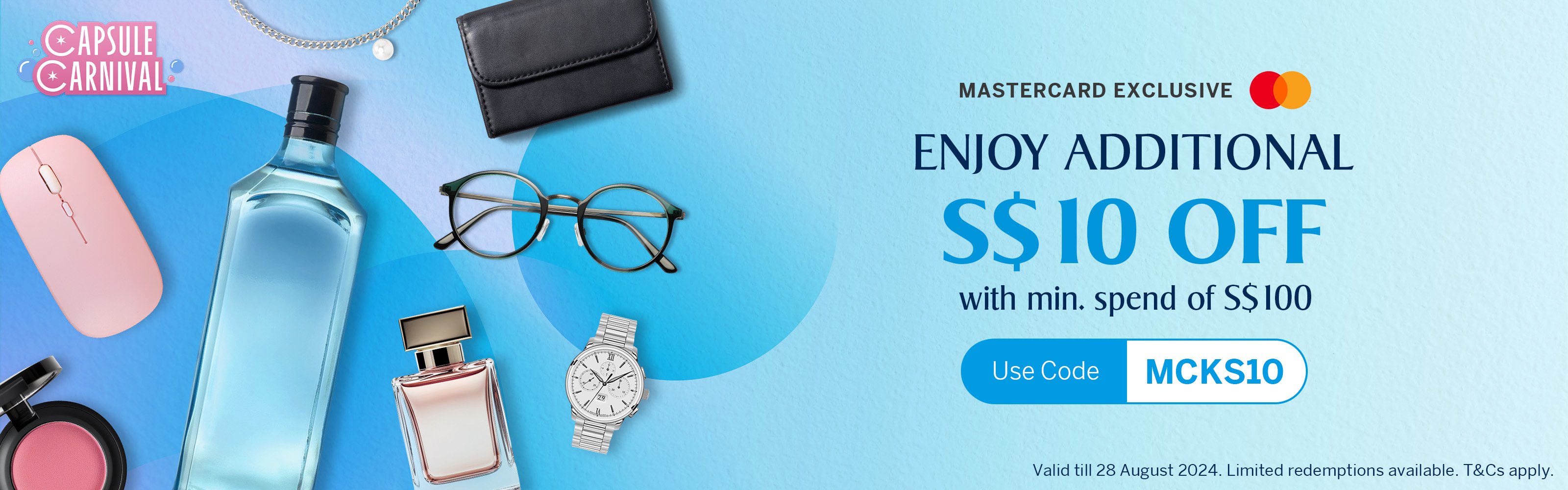 Mastercard x KrisShop - Enjoy Additional S$10 off