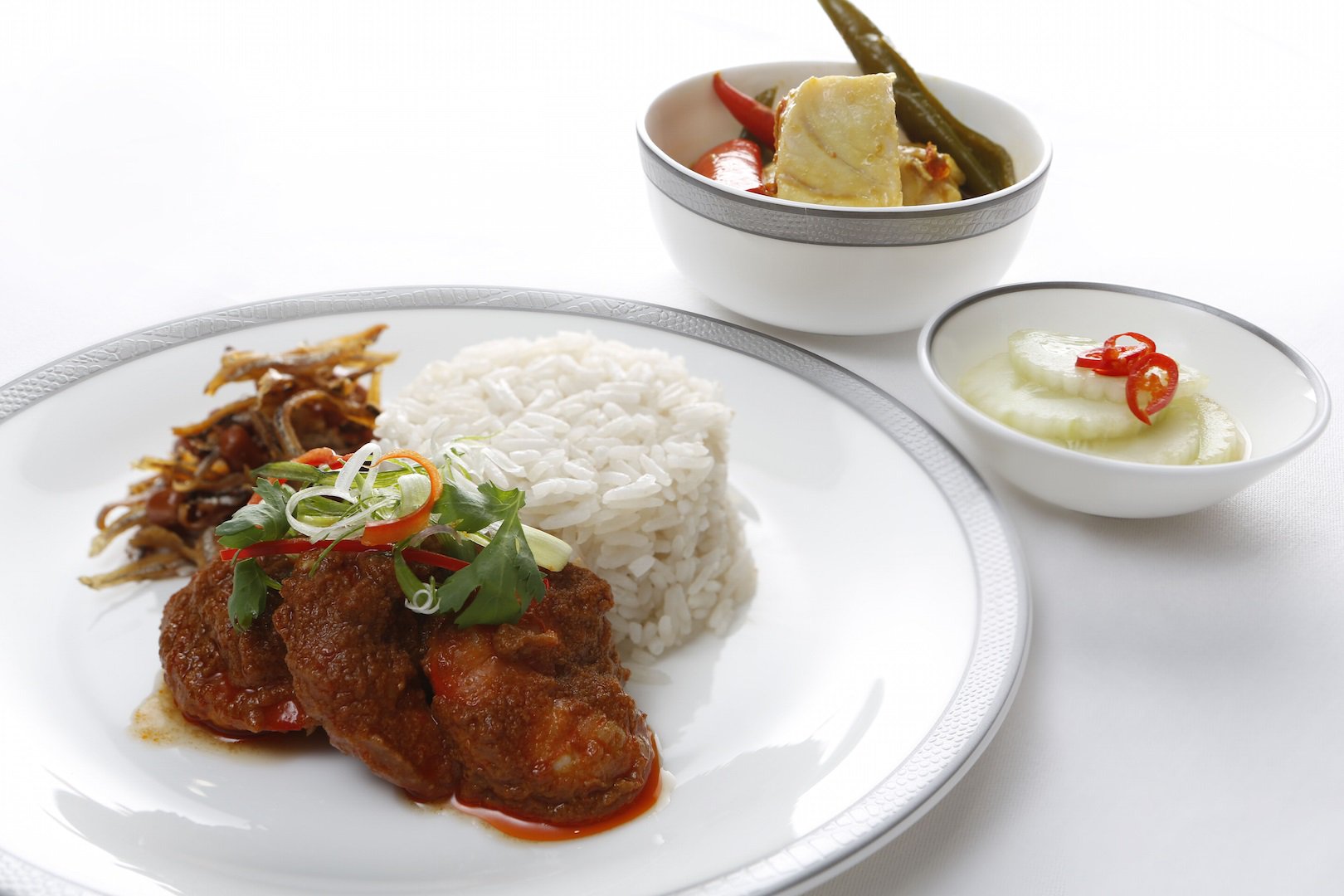 Nonya Nasi Lemak served aboard Singapore Airlines