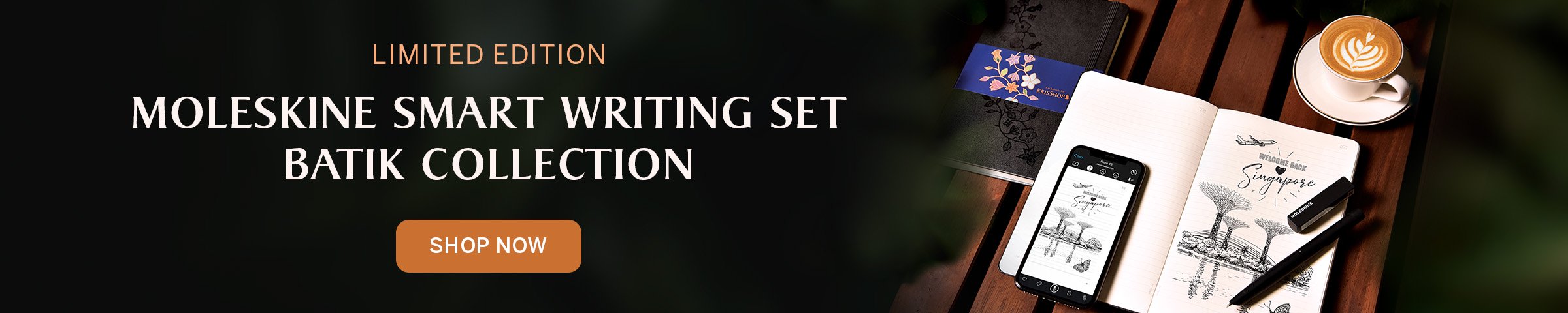 Moleskine Smart Writing Set Batik Collection