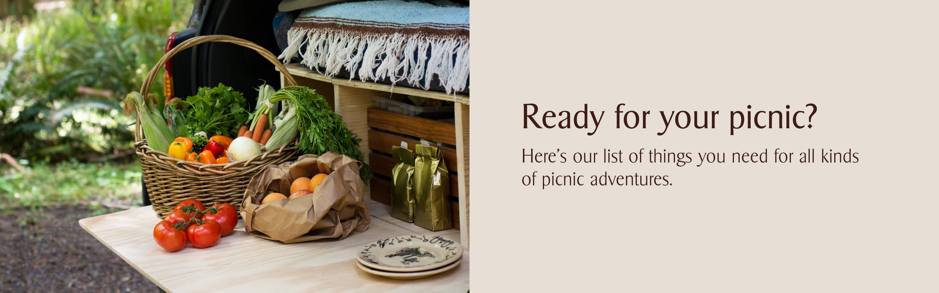 Ready for your picnic?