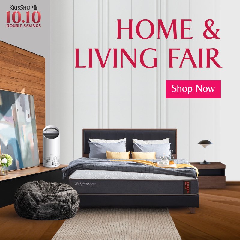 10.10 Home & Living Fair - Up to 50% off + up to 10% off extra