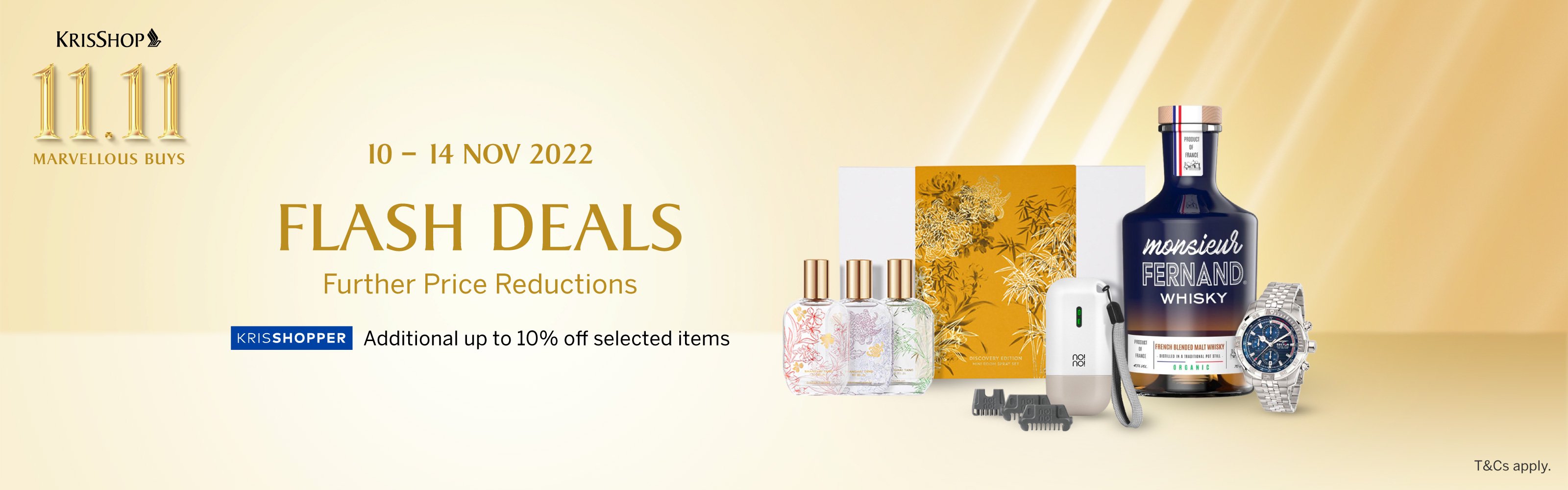 KrisShop s 11.11 Flash Deals KRISSHOP SINGAPORE AIRLINES