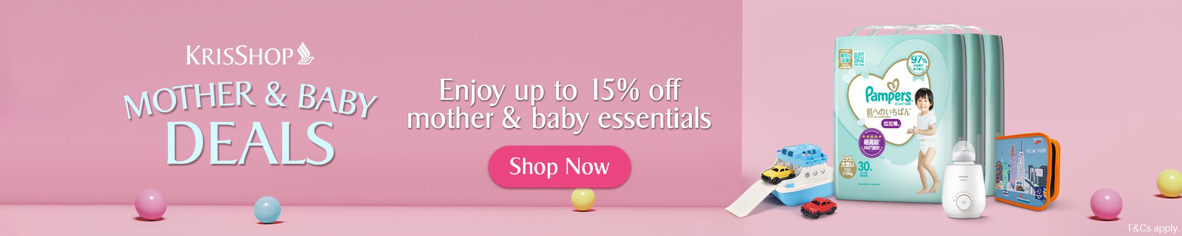 KrisShop Mother's & Baby Deals - Up to 15% off