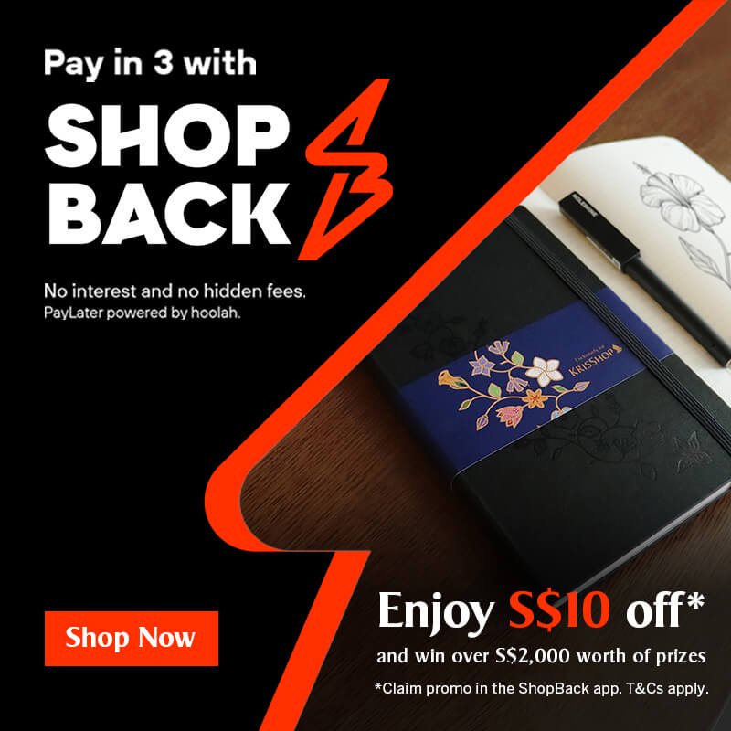 Pay in 3 with ShopBack PayLater on KrisShop.com