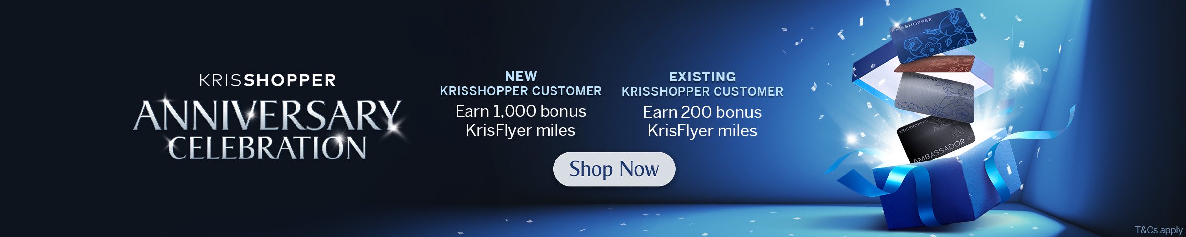 KrisShopper Anniversary Celebration