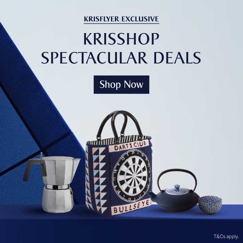 KrisShop's Spectacular Deals - Up to 30% off leading international brands