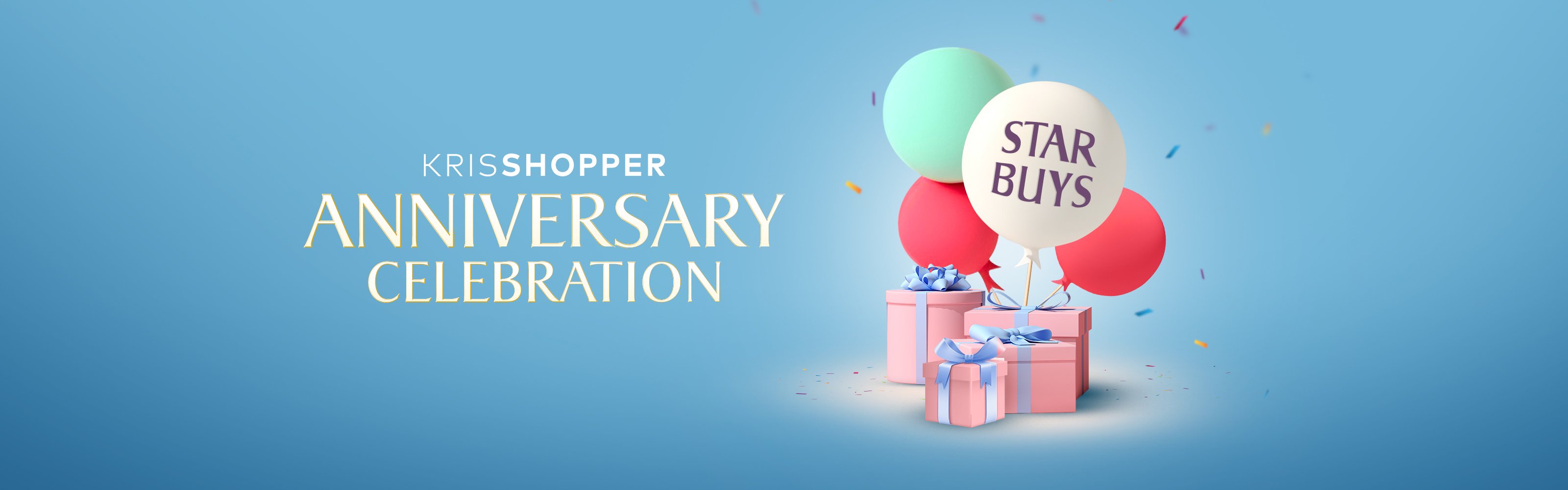 KrisShopper Anniversary - Up to 50% off Star Buys