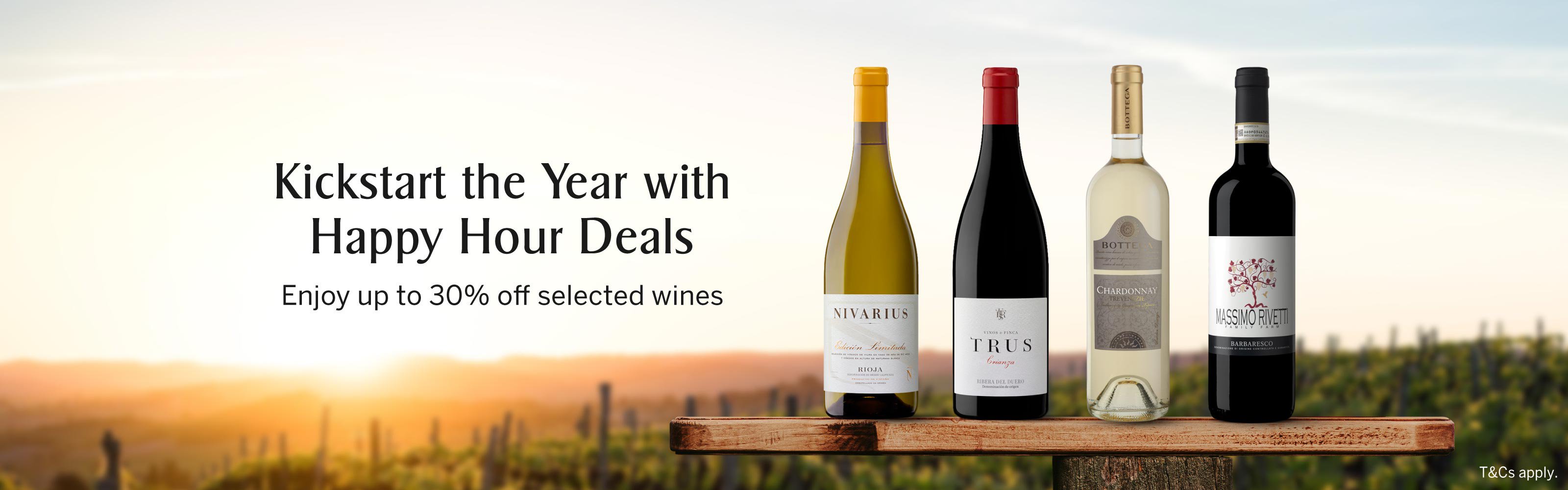 Jan 2022 - Liquor Deals - Up to 30% off selected wines