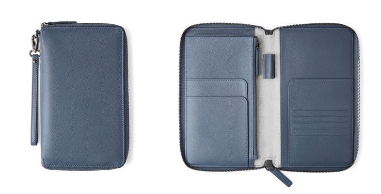 traveller wallet with multiple compartments