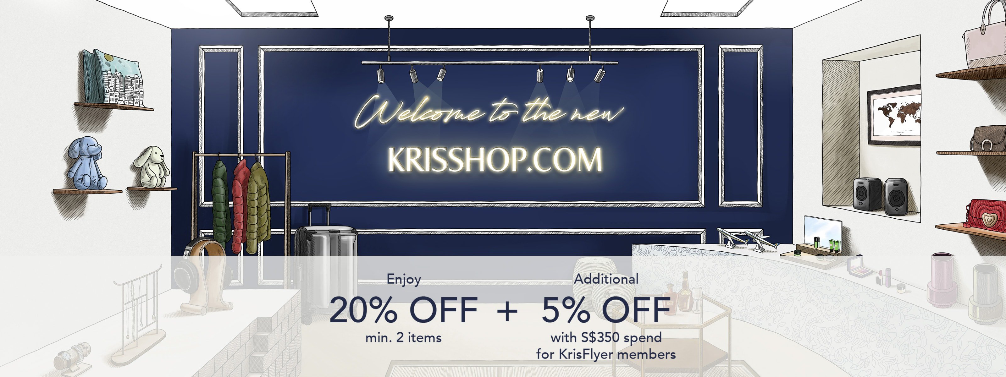 KrisShop Launch Promotion