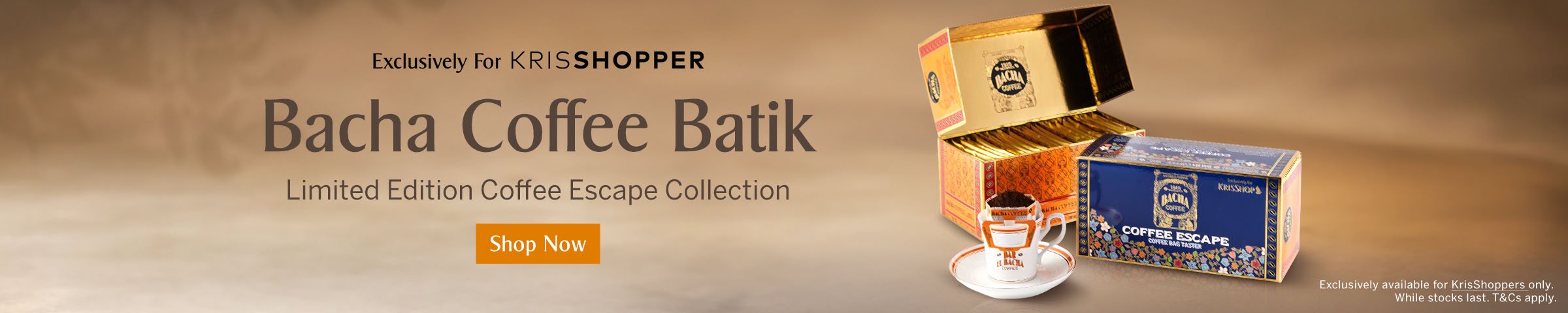 KrisShopper Exclusive - Bacha Coffee Batik