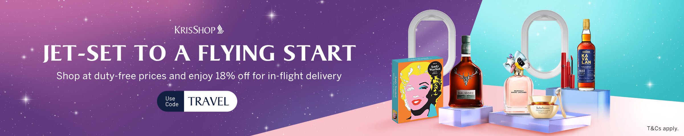KrisShop Jet-Set To A Flying Start Promotion