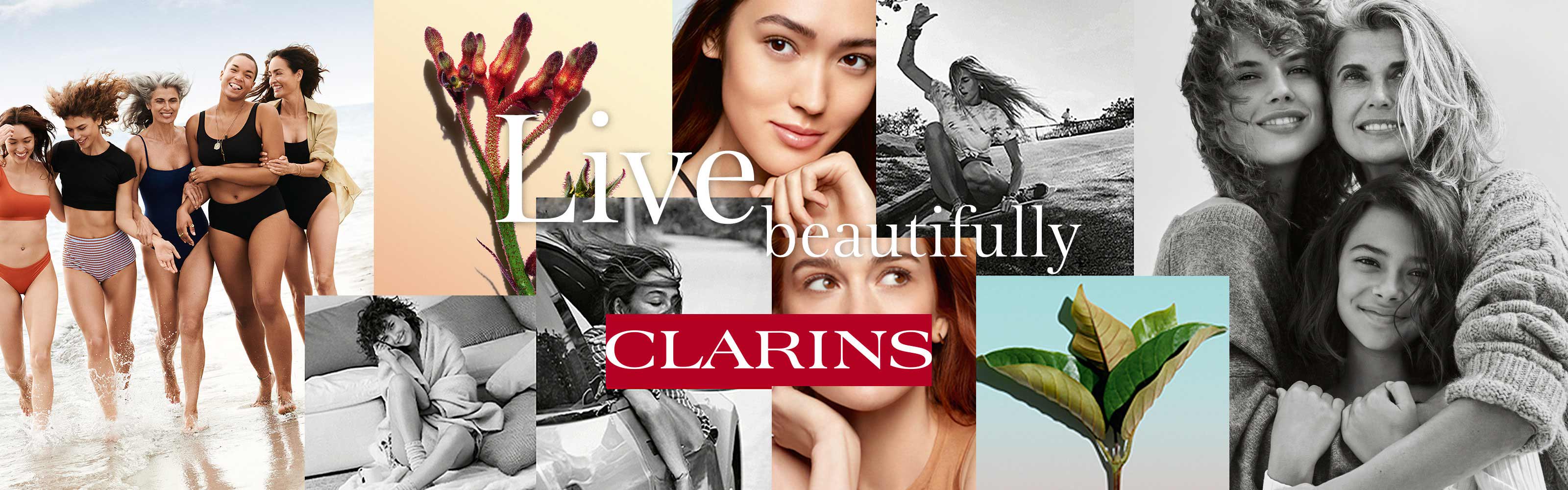 Clarins Live Beautifully