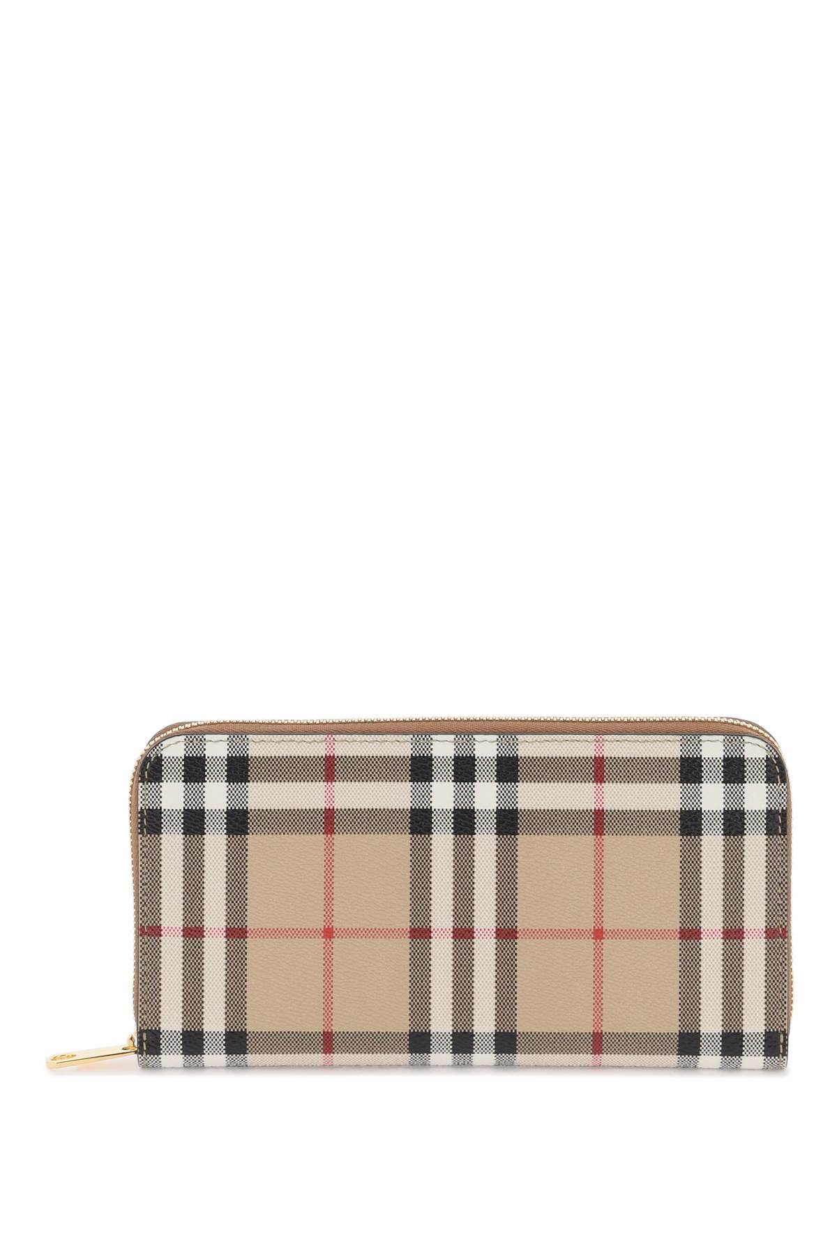 BURBERRY LARGE ZIP AROUND CHECK WALLET | BURBERRY | KRISSHOP ...