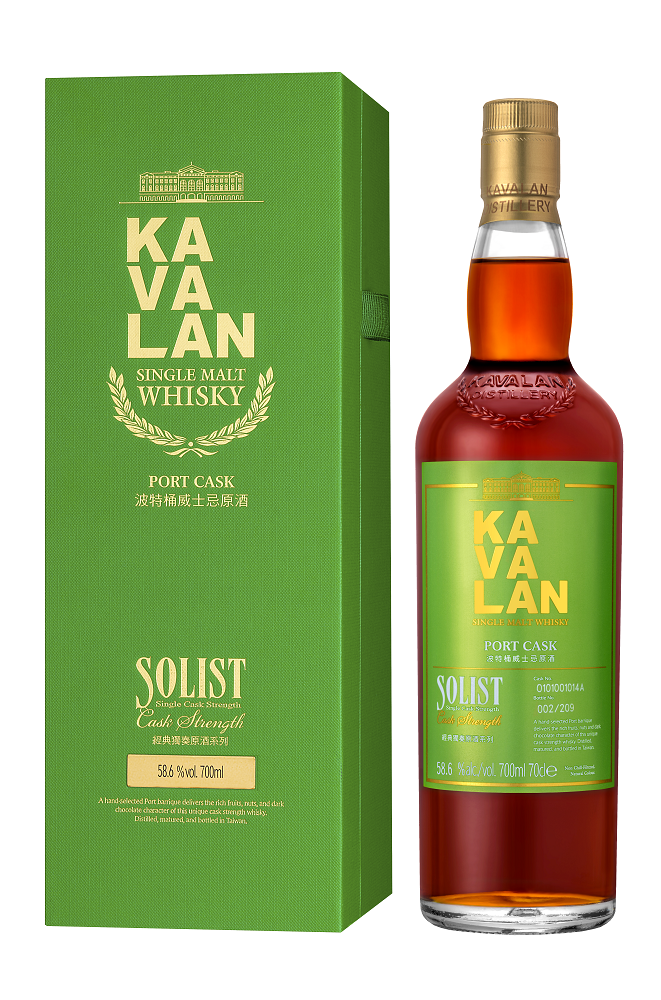 KAVALAN SOLIST PORT CASK - SINGLE MALT WHISKY - 0.7 L [Buy 2 Get