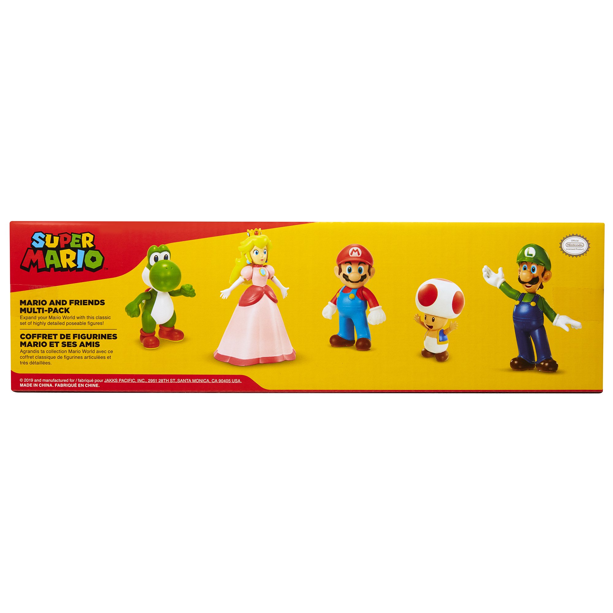 NINTENDO SUPER MARIO 2.5INCH 5PK MARIO &amp; FRIENDS | SUPER MARIO