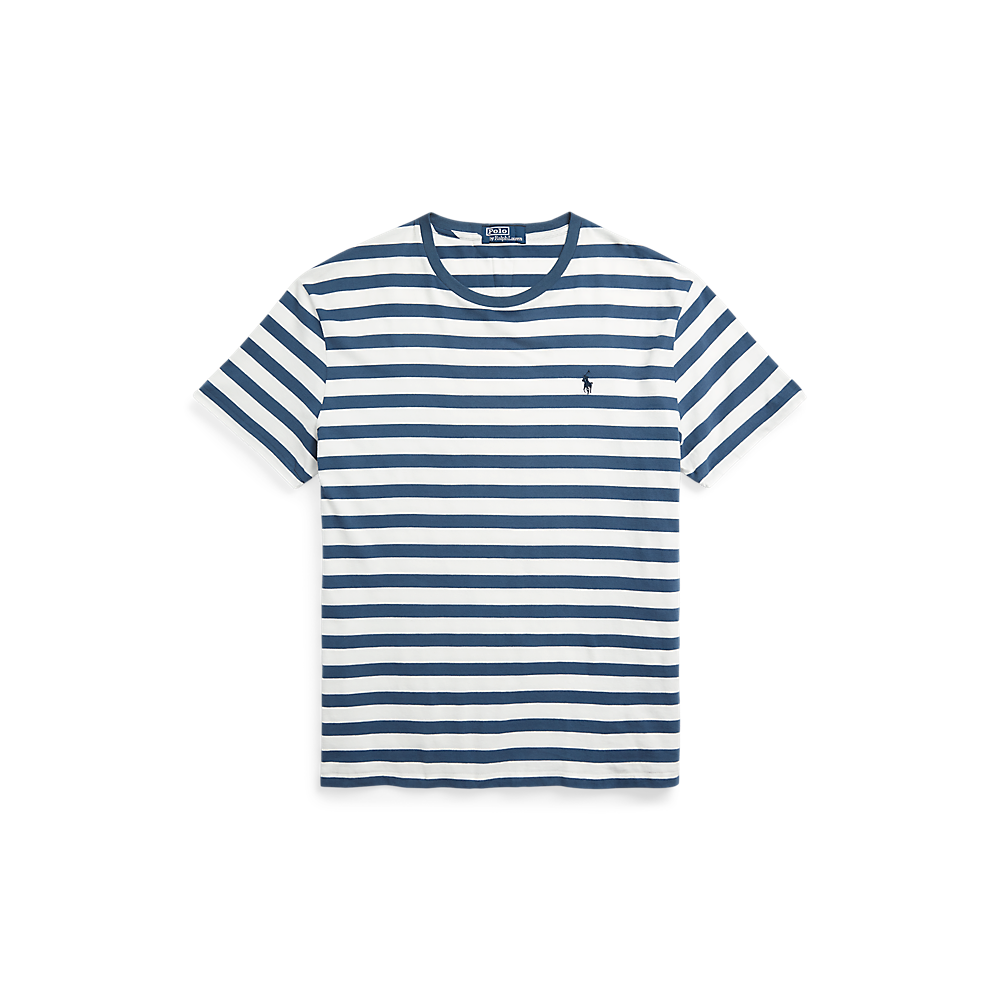 POLO RALPH LAUREN CLASSIC FIT STRIPED JERSEY T-SHIRT - S NEVIS/CLANCY ...