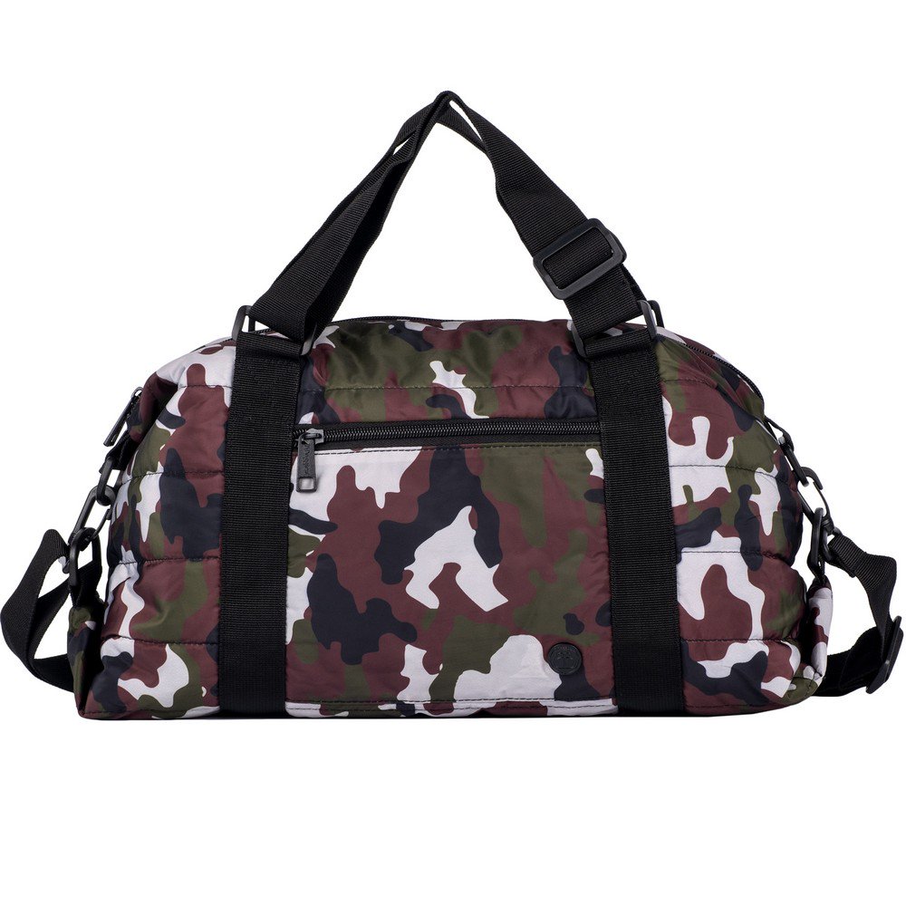 B.BAGGIES FOLDABLE QUILTED NYLON SPORT BAG (CAMO MULTI) | B.BAGGIES ...