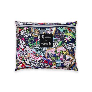 singapore airlines foldable travel bag by tokidoki
