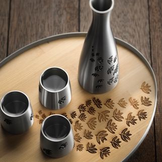 ROYAL SELANGOR SHURAKU SAKE SET | ROYAL SELANGOR | KRISSHOP