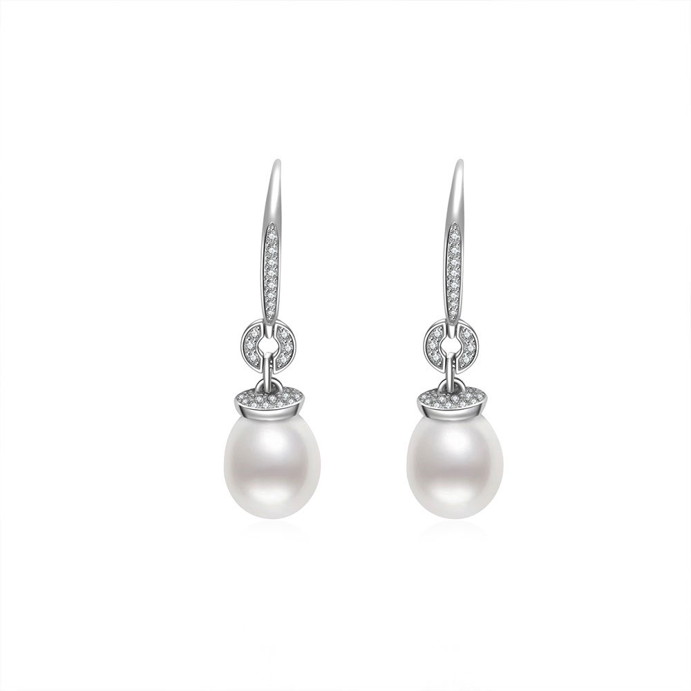 PEARLY LUSTRE ELEGANT FRESHWATER PEARL EARRINGS WE00263 | PEARLY LUSTRE ...