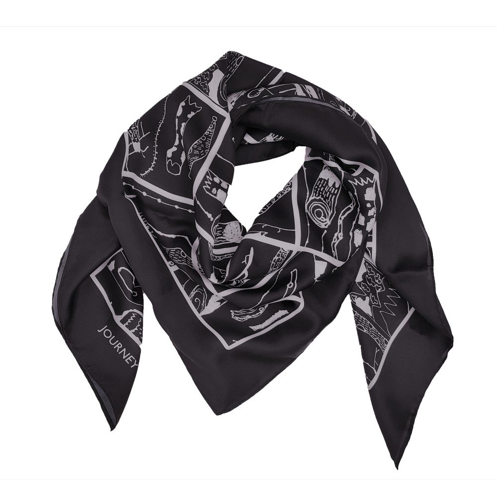 JOURNEY SATIN SCARF (A NEW BEGINNING COLLECTION) | JOURNEY | KRISSHOP ...