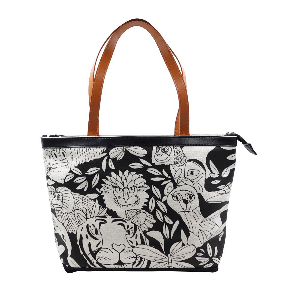 THE ANIMAL PROJECT SAFARI RESORT TOTE | THE ANIMAL PROJECT | KRISSHOP ...