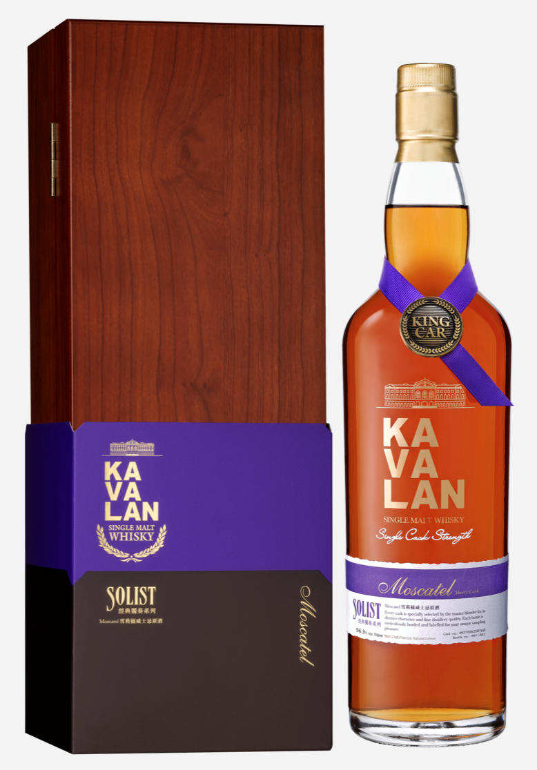 KAVALAN SOLIST MOSCATEL SHERRY SINGLE CASK - SINGLE MALT WHISKY