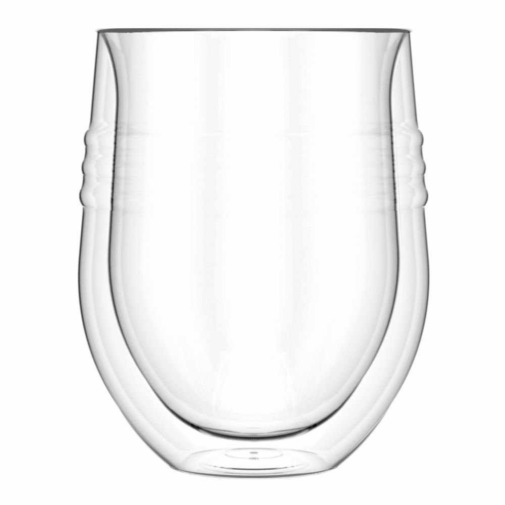 Bodum Skål Double Wall Riesling Wine Glass, Set of 2 - Worldshop