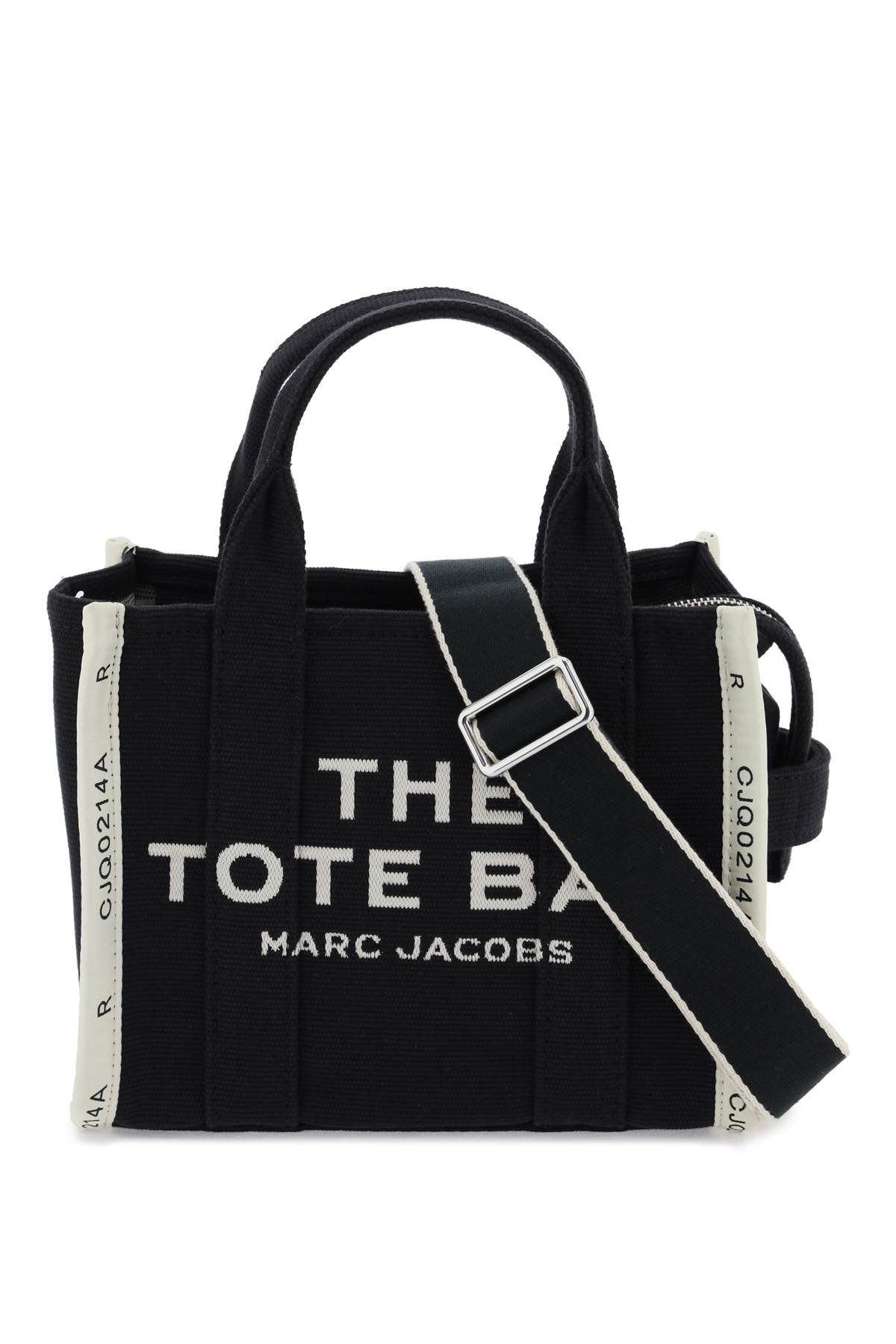 MARC JACOBS JACQUARD SMALL TOTE BAG BLACK | MARC JACOBS WOMEN ...